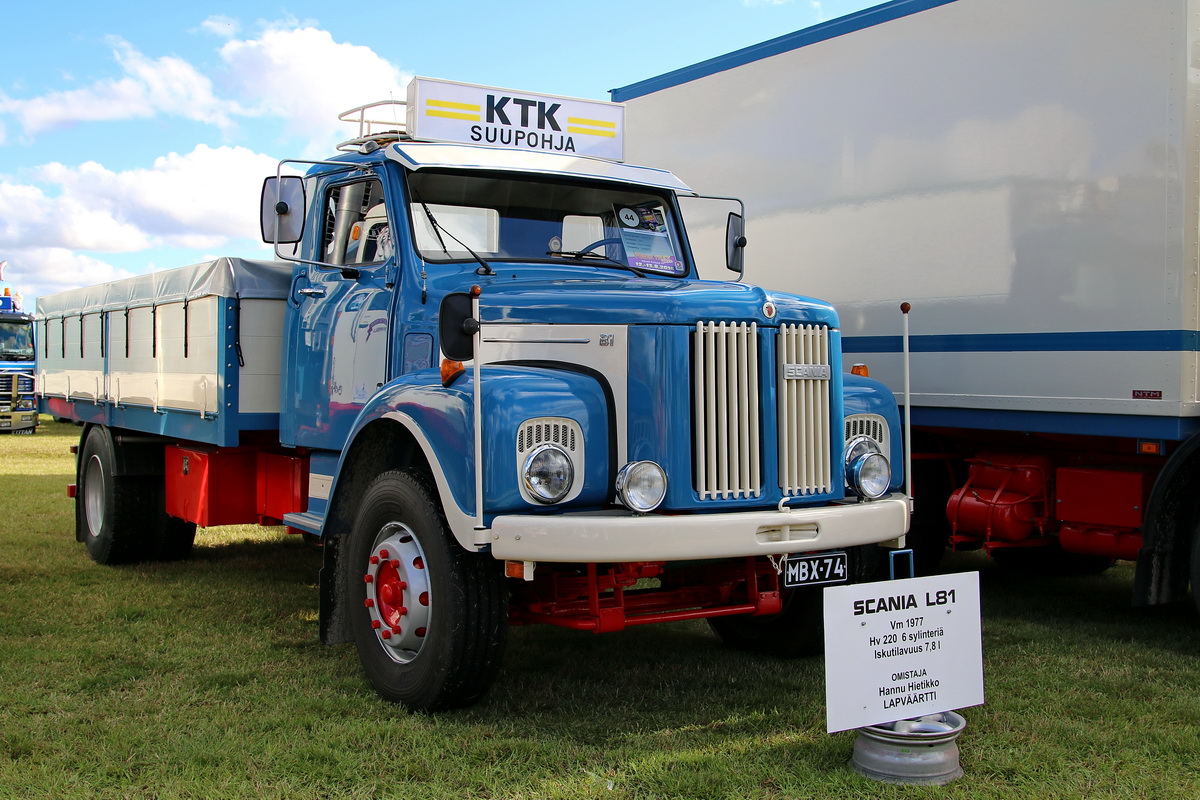 Финляндия, № MBX-74 — Scania-Vabis (общая модель)