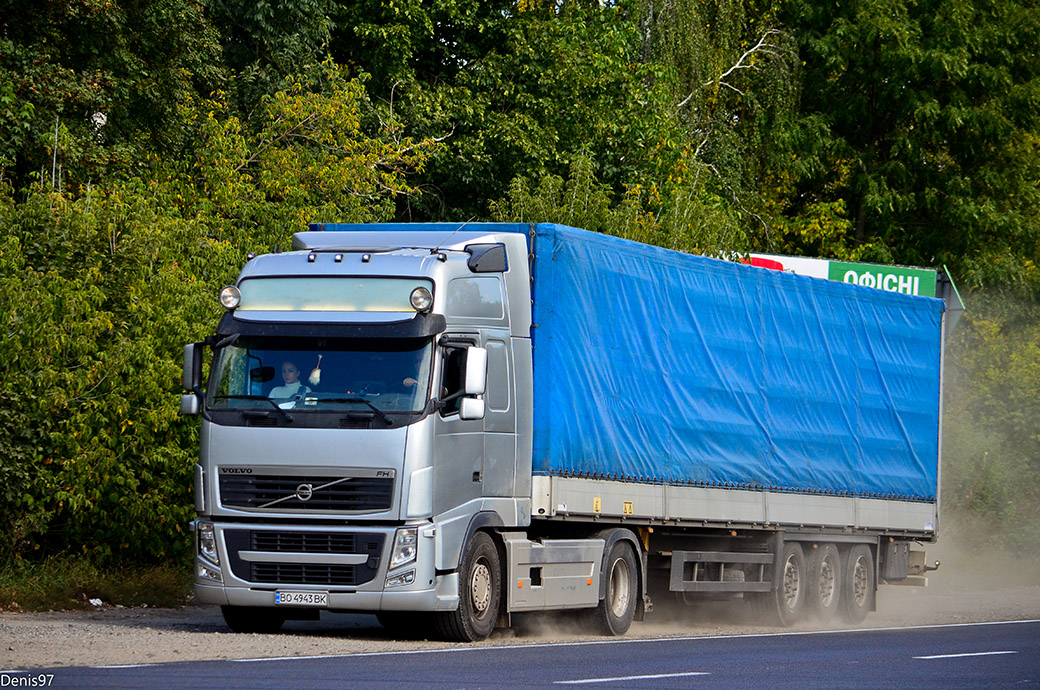 Тернопольская область, № ВО 4943 ВК — Volvo ('2008) FH.460