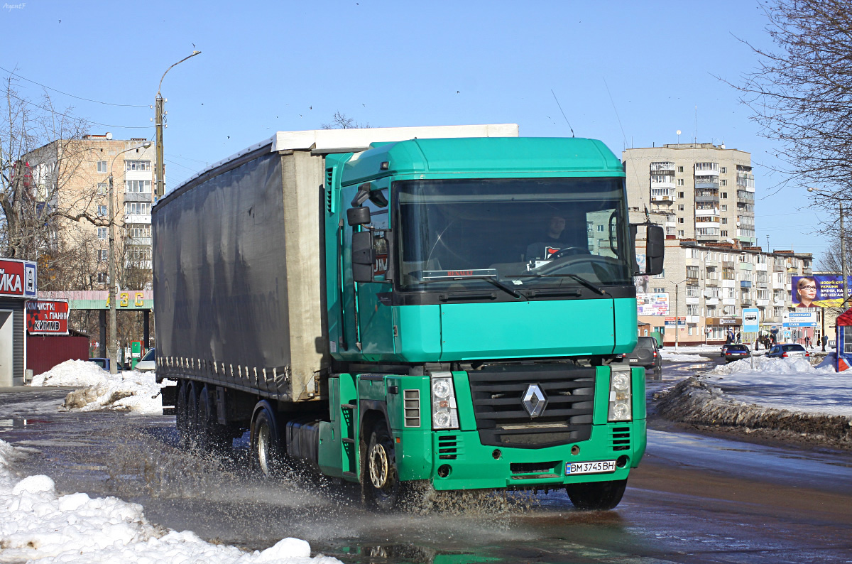 Сумская область, № ВМ 3745 ВН — Renault Magnum E-Tech ('2001)