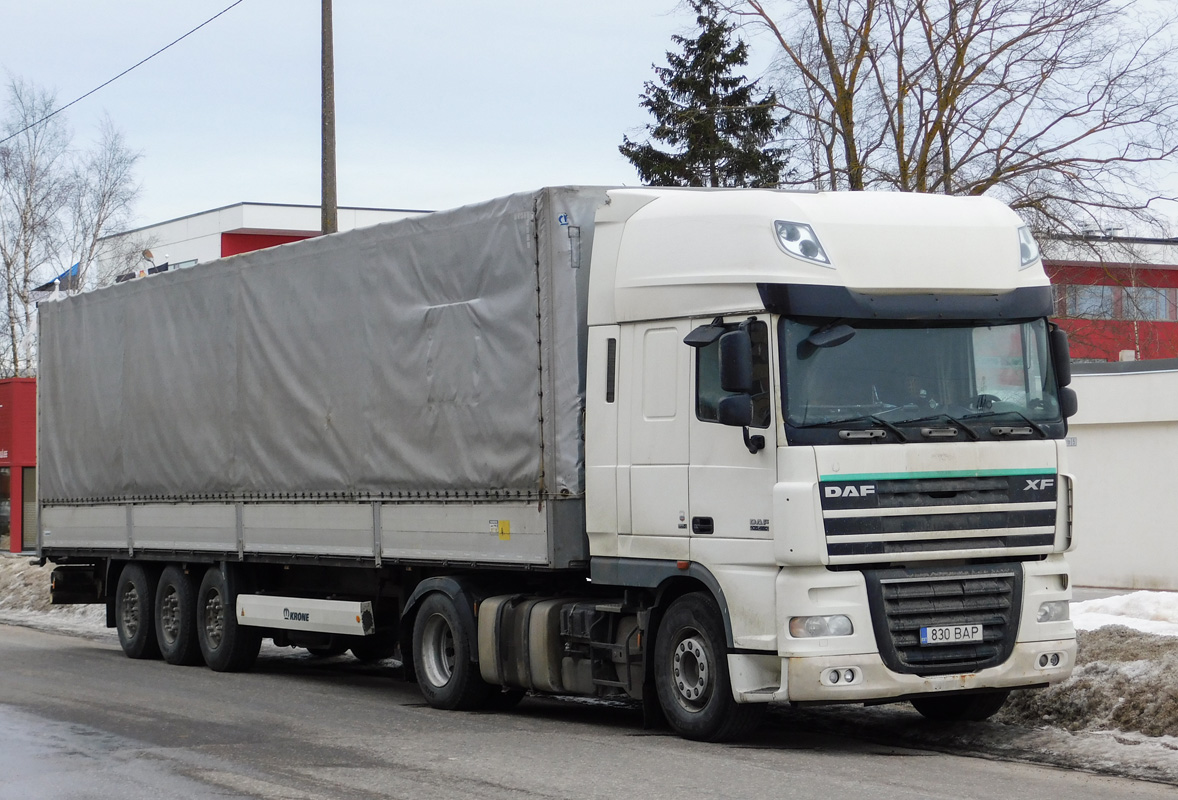 Эстония, № 830 BAP — DAF XF105 FT