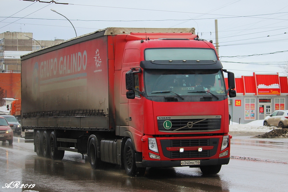 Нижегородская область, № О 340 МН 152 — Volvo ('2008) FH.440