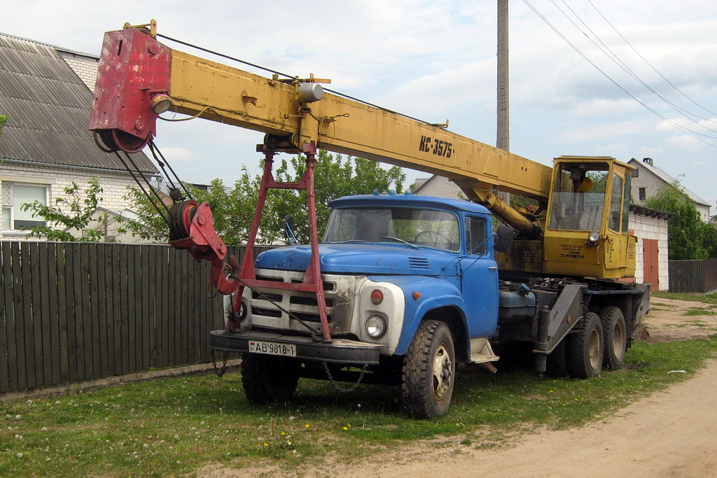 Брестская область, № АВ 9818-1 — ЗИЛ-133ГЯ