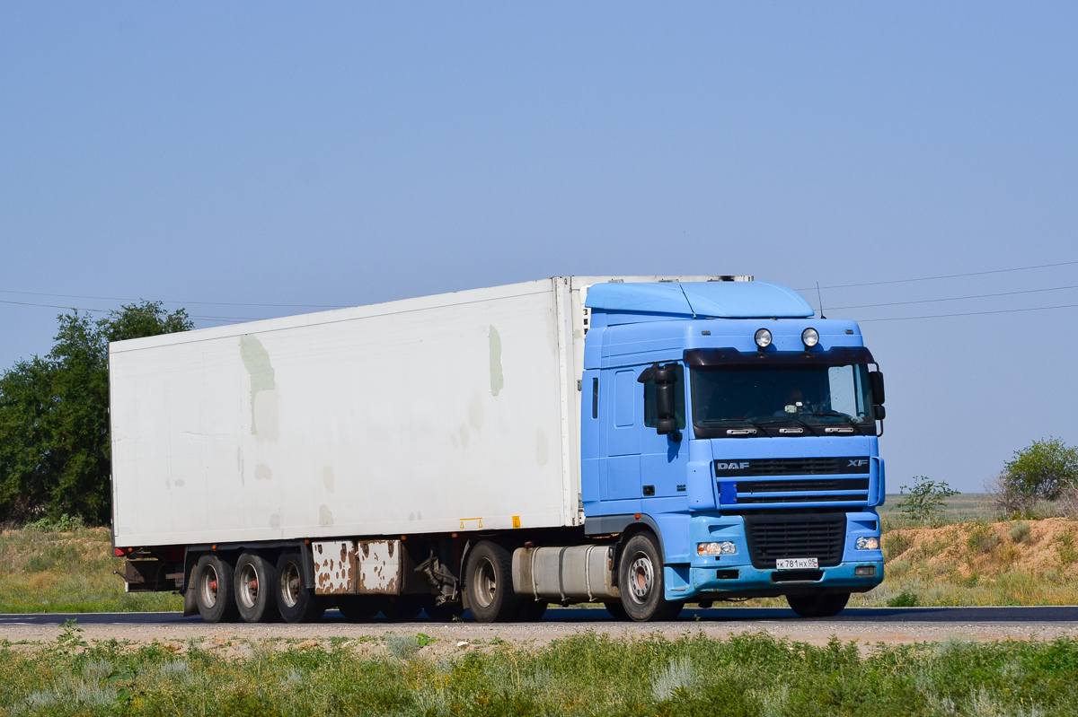 Дагестан, № К 781 НХ 05 — DAF XF95 FT