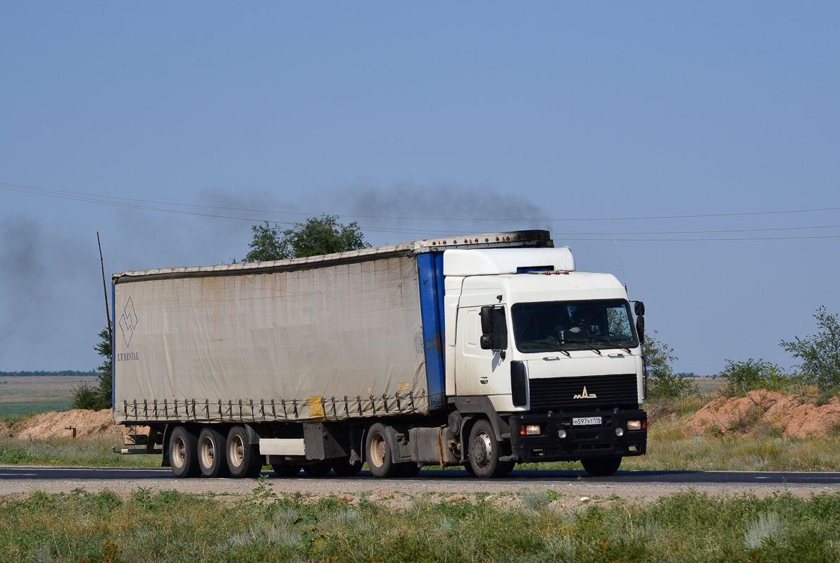 Татарстан, № Н 597 ХТ 116 — МАЗ-5440 (общая модель)