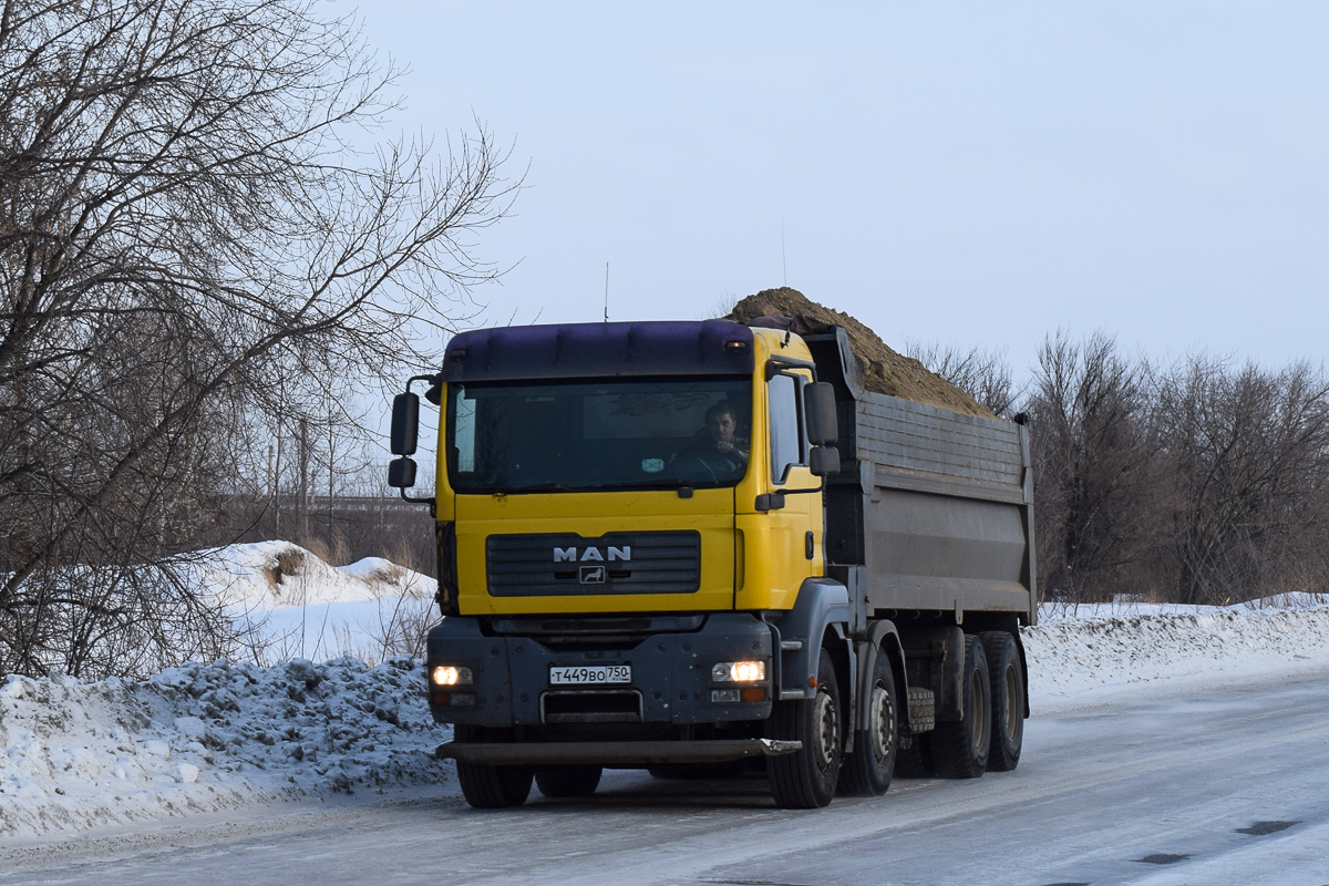 Алтайский край, № Т 449 ВО 750 — MAN TGA (общая модель)