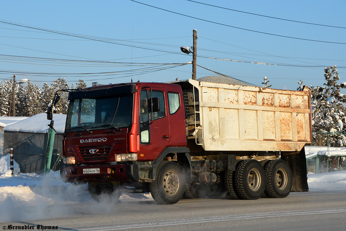 Саха (Якутия), № В 604 КМ 14 — Daewoo Novus