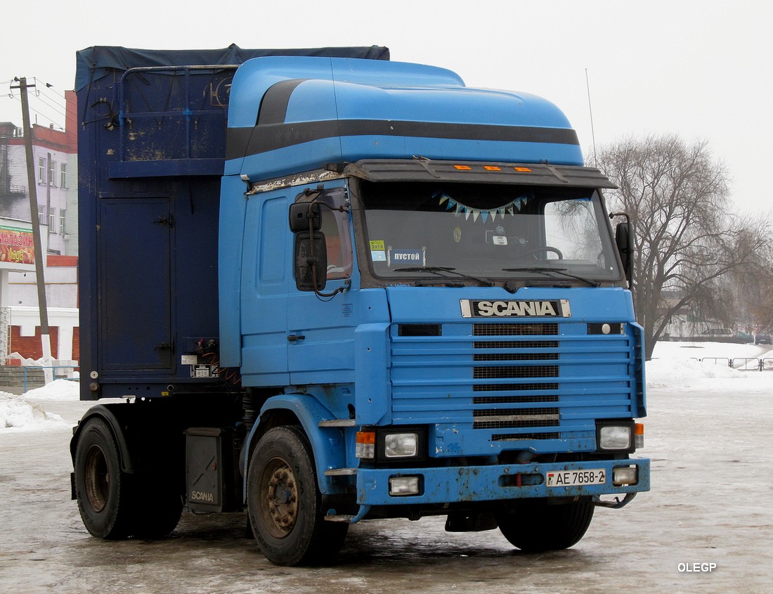 Витебская область, № АЕ 7658-2 — Scania (II) (общая модель)