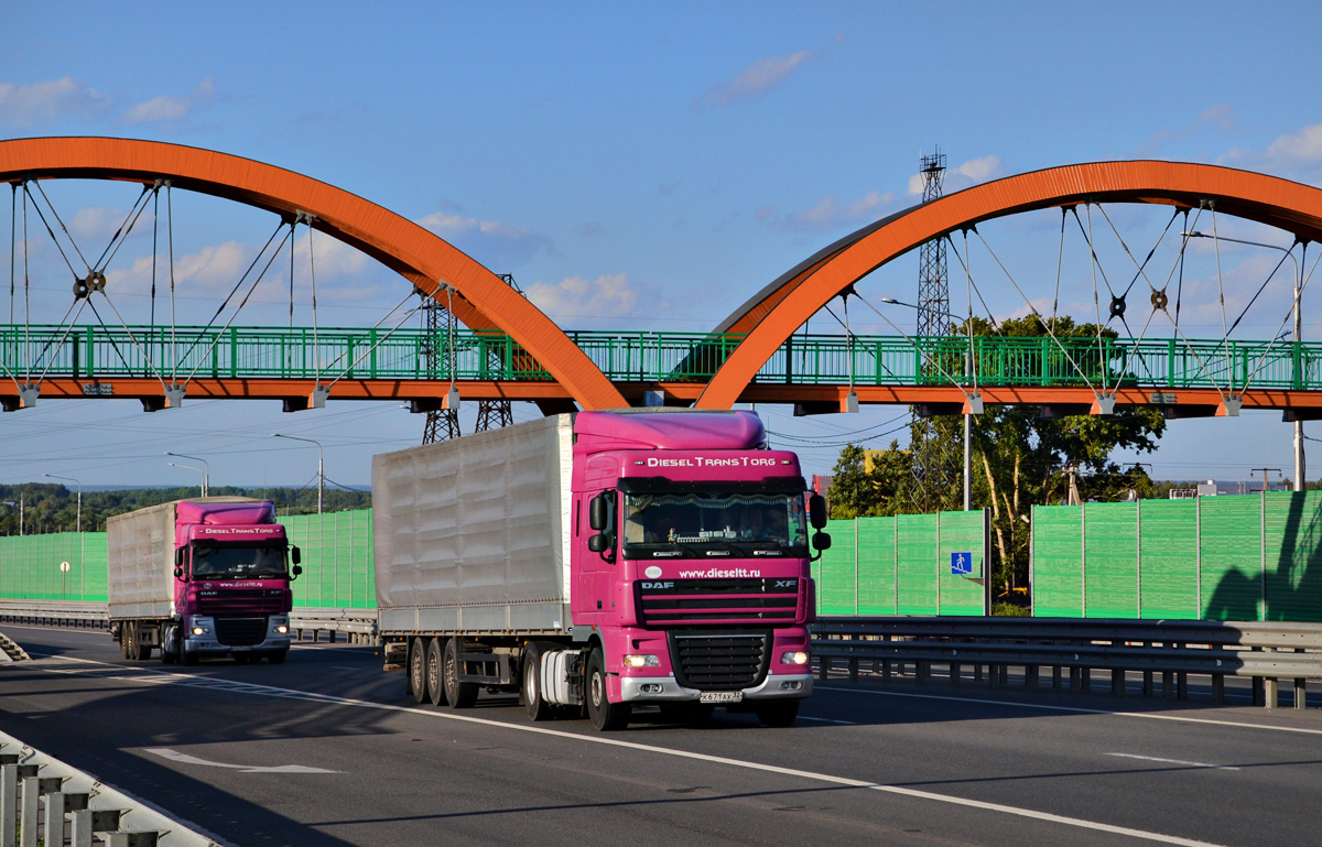 Брянская область, № К 671 АХ 32 — DAF XF105 FT