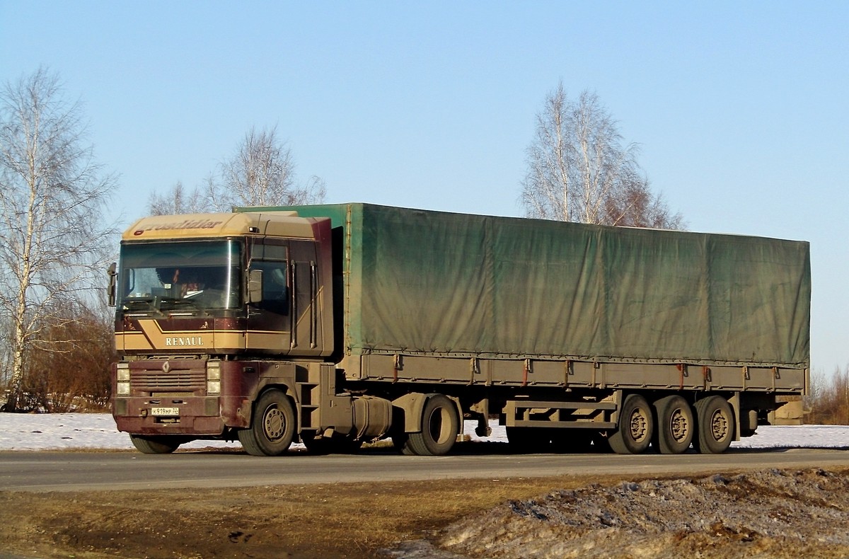 Брянская область, № К 919 МР 32 — Renault Magnum Integral ('1997)