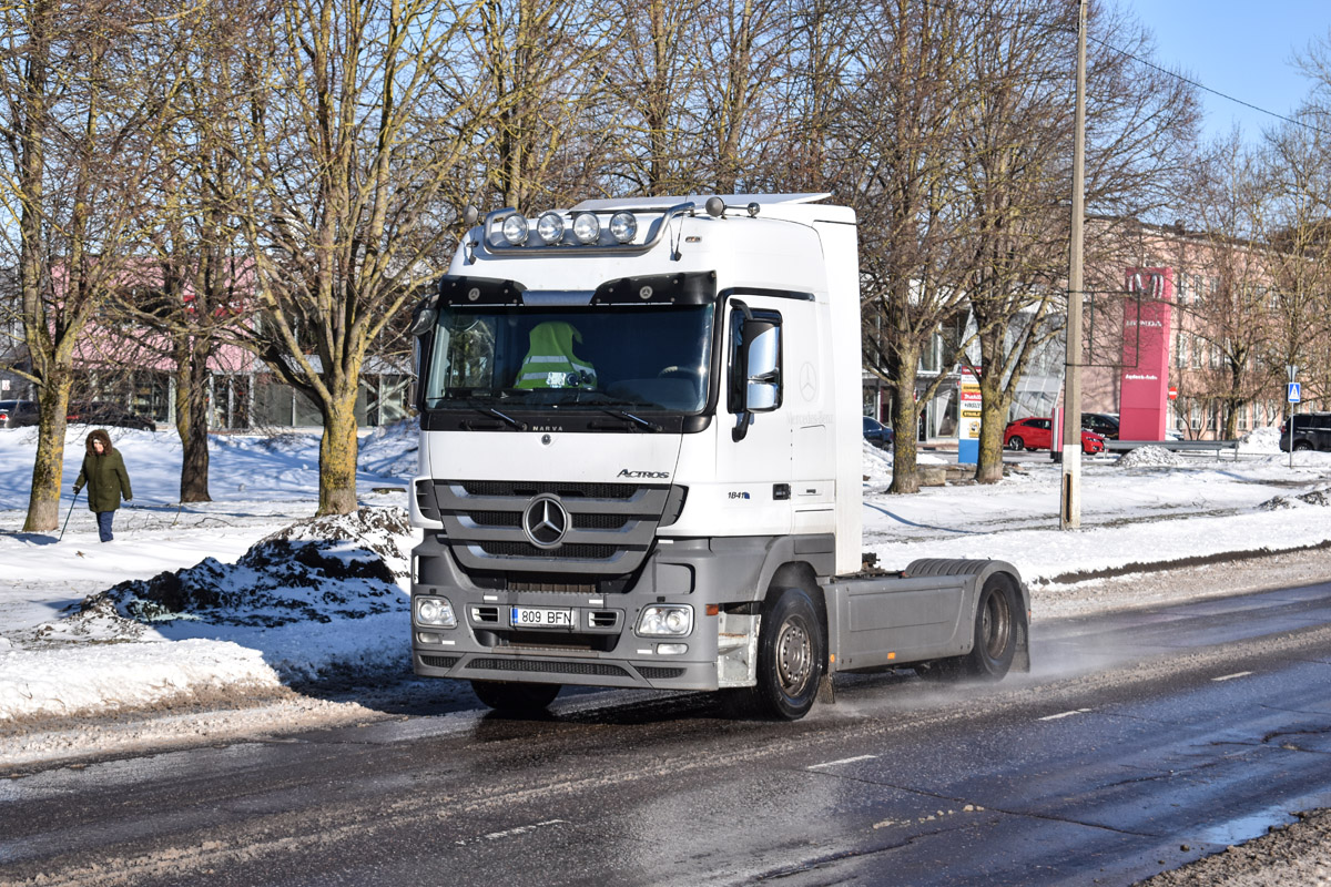 Эстония, № 809 BFN — Mercedes-Benz Actros ('2009) 1841