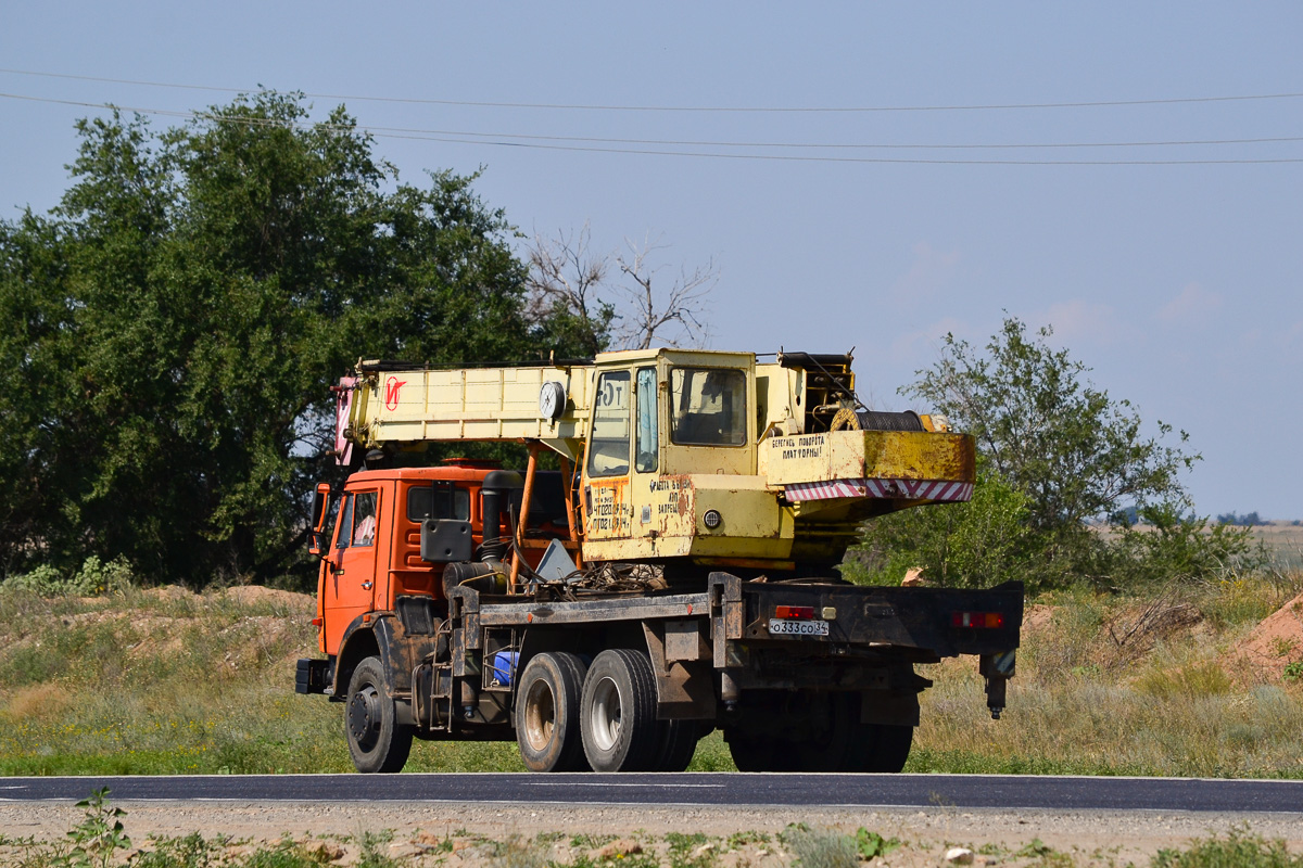 Волгоградская область, № О 333 СО 34 — КамАЗ-53215 (общая модель)