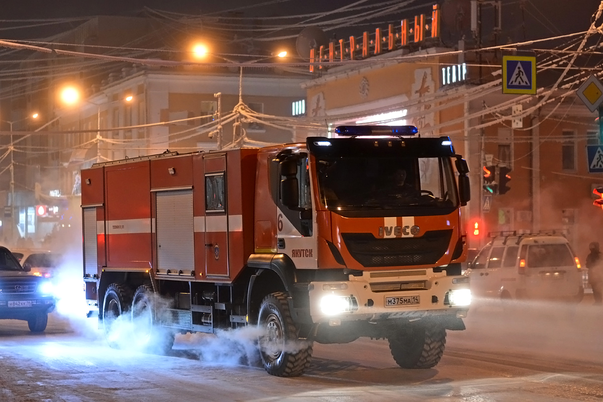 Саха (Якутия), № М 375 МА 14 — IVECO-AMT Trakker ('2013)