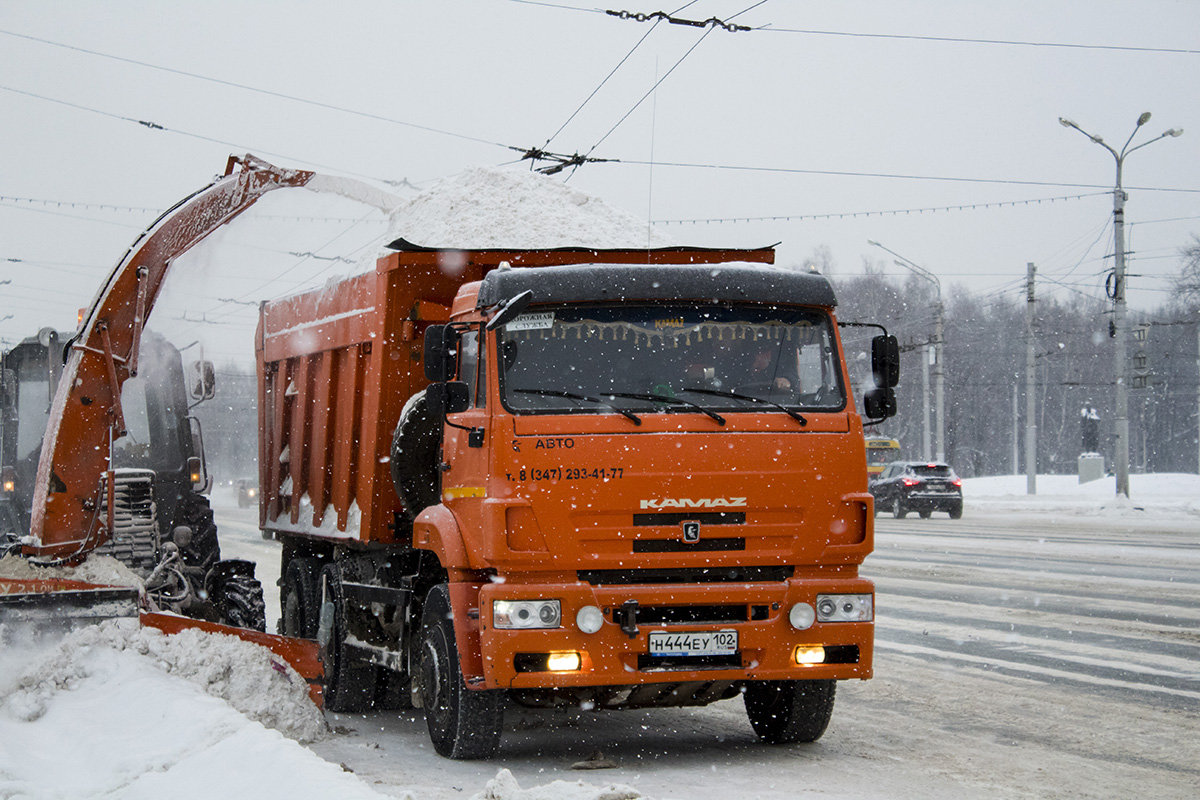 Башкортостан, № Н 444 ЕУ 102 — КамАЗ-6520-63