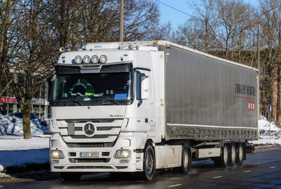 Эстония, № 689 BRK — Mercedes-Benz Actros ('2009) 1846