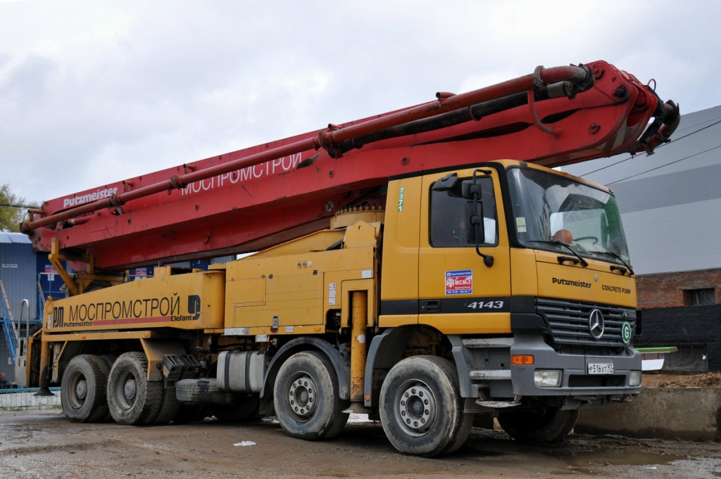 Москва, № Р 516 ХТ 77 — Mercedes-Benz Actros ('1997) 4143