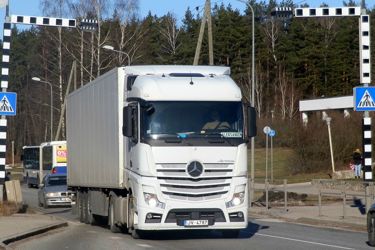 Латвия, № JV-4787 — Mercedes-Benz Actros ('2011) 1842