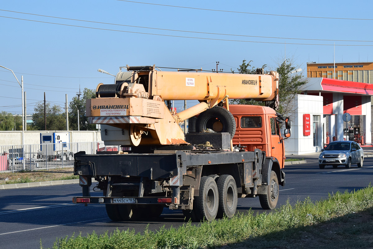 Волгоградская область, № К 445 СУ 161 — КамАЗ-65115-62