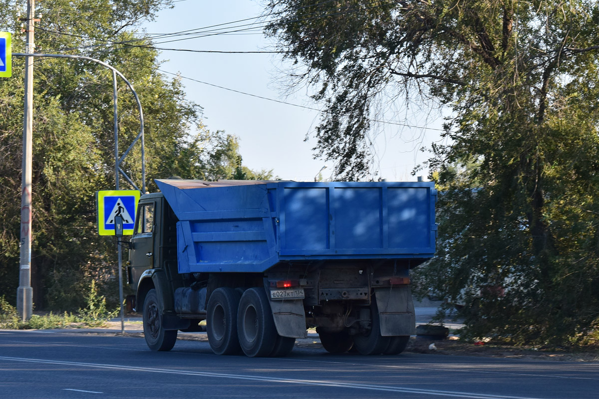 Волгоградская область, № Е 027 КТ 134 — КамАЗ-55111 [551110]