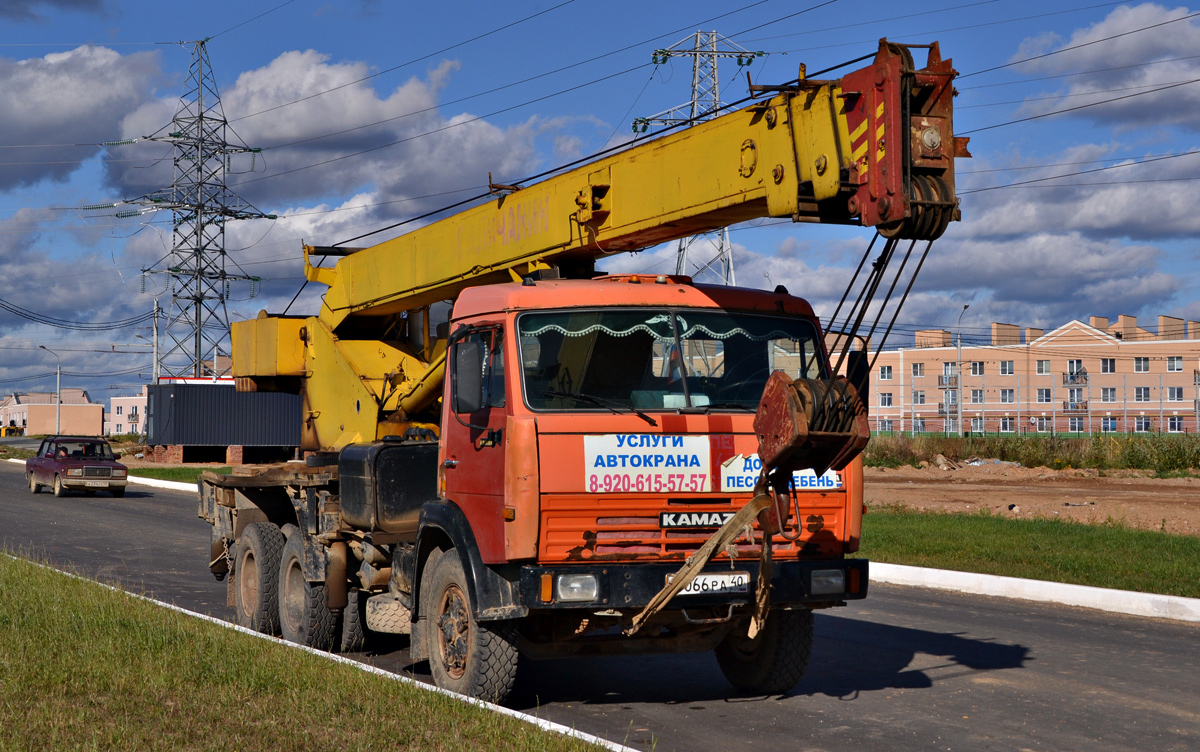 Калужская область, № К 066 РА 40 — КамАЗ-53213