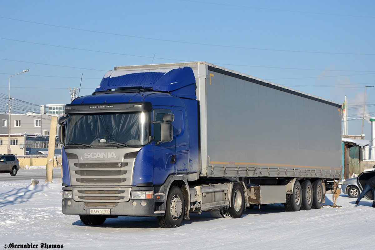 Свердловская область, № Е 739 ОЕ 196 — Scania ('2009) G400