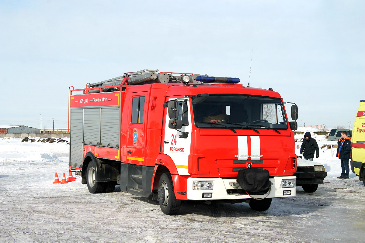 Воронежская область, № Т 101 АР 136 — КамАЗ-4308-C4