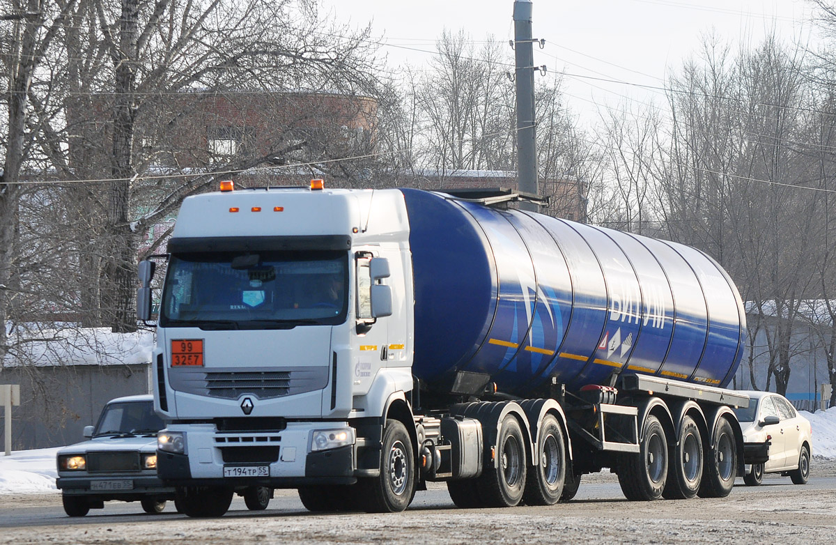 Омская область, № Т 194 ТР 55 — Renault Premium Lander [X9P]