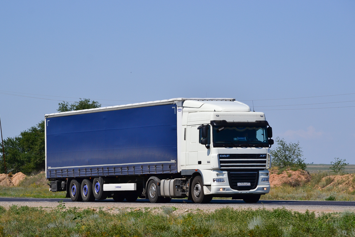 Смоленская область, № А 203 ЕВ 67 — DAF XF105 FT