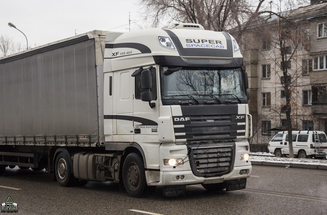 Северо-Казахстанская область, № 029 BNA 15 — DAF XF105 FT