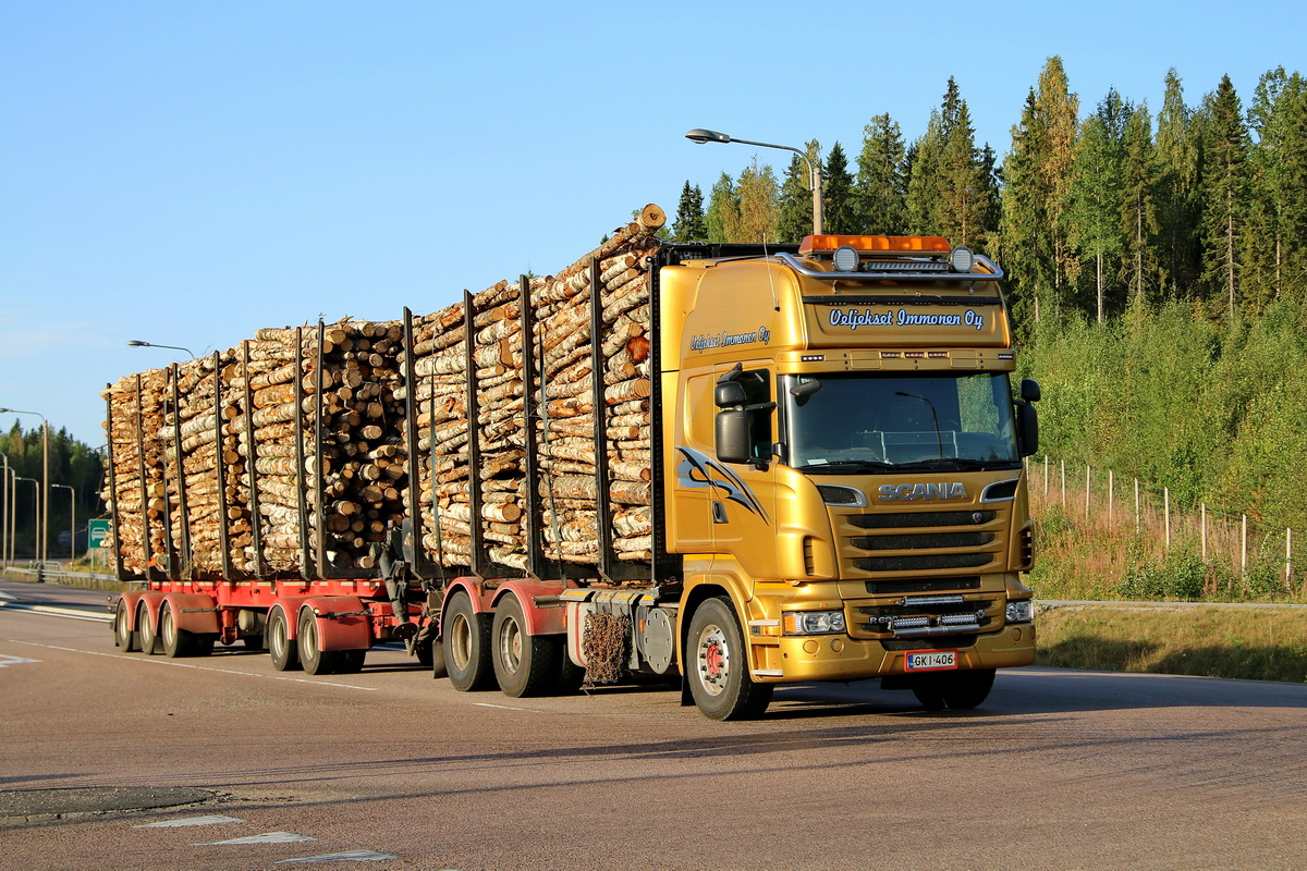 Финляндия, № GKI-406 — Scania ('2009) R620