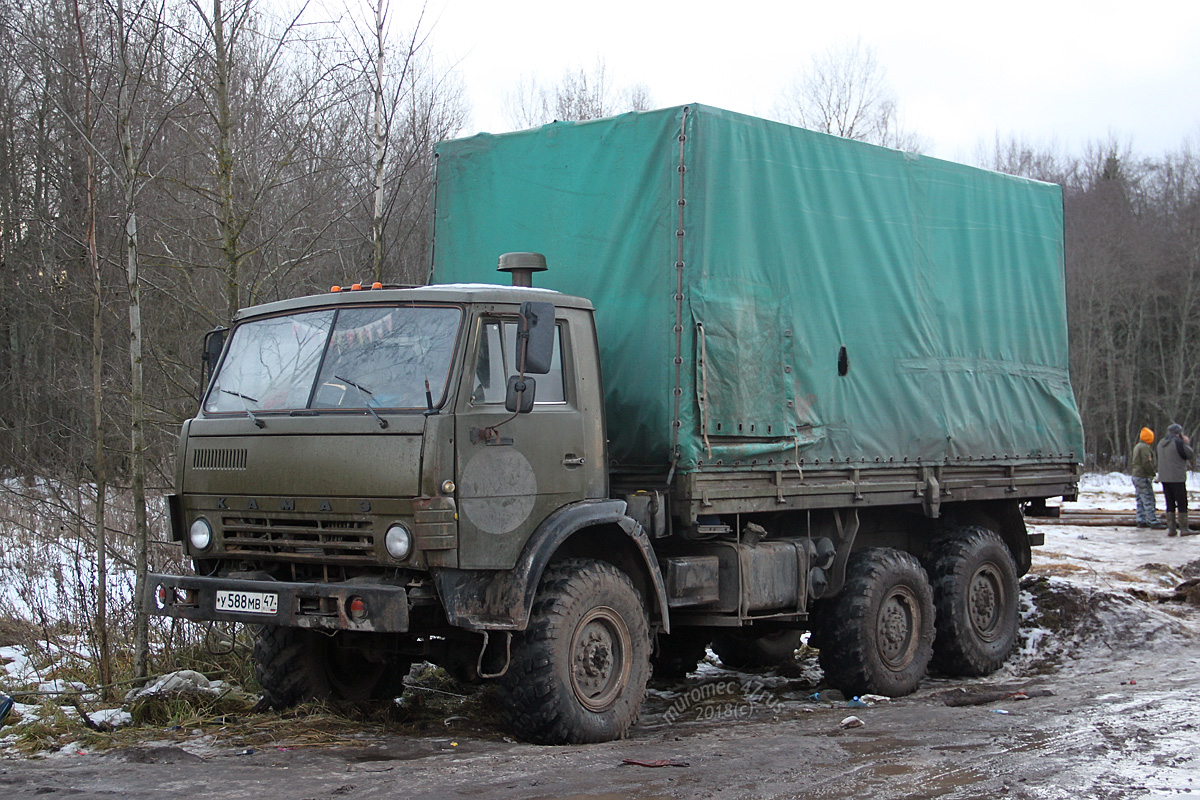 Ленинградская область, № У 588 МВ 47 — КамАЗ-43106