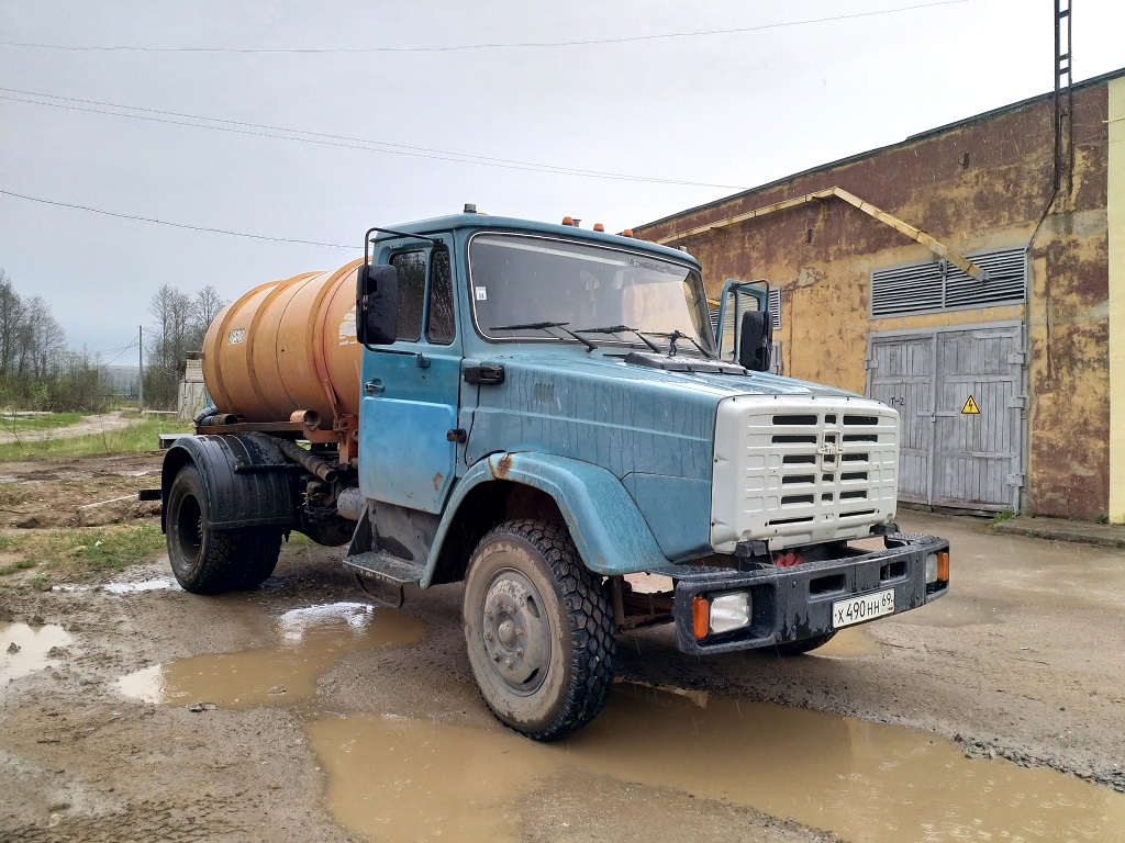 Тверская область, № Х 490 НН 69 — ЗИЛ-433362