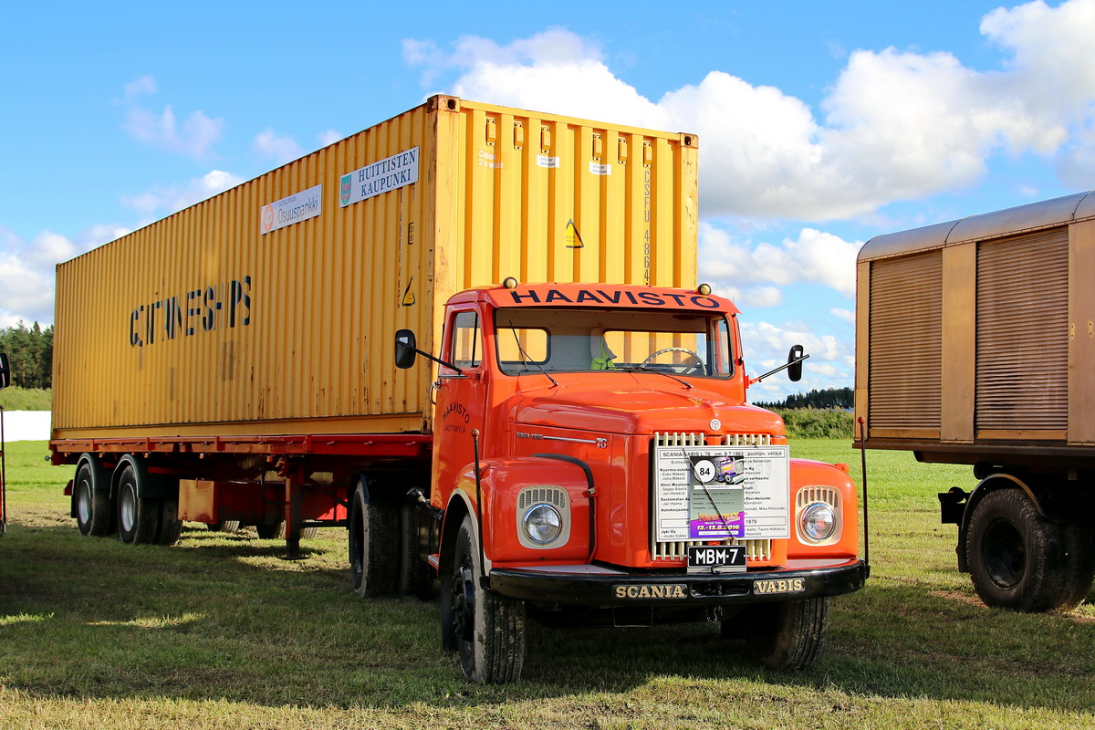 Финляндия, № MBM-7 — Scania-Vabis (общая модель)