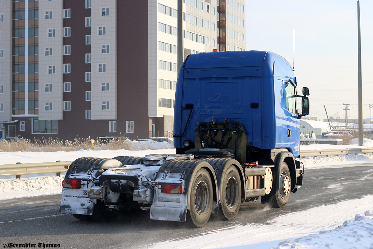 Омская область, № У 251 ЕР 55 — Scania ('2013) G440