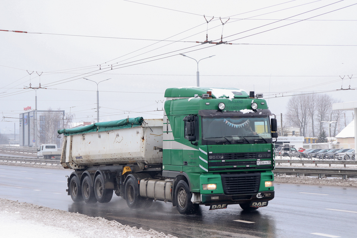 Калининградская область, № Р 334 УХ 39 — DAF 95XF FT