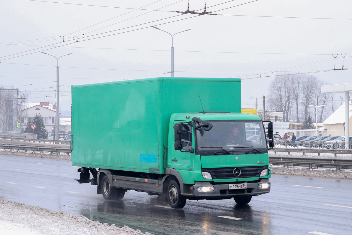 Калининградская область, № Р 119 МЕ 39 — Mercedes-Benz Atego 816