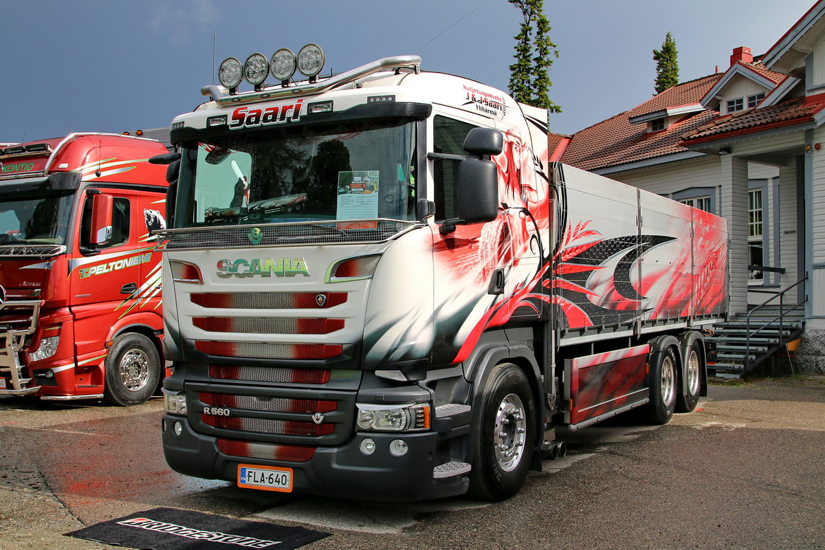 Финляндия, № FLA-640 — Scania ('2013) R560