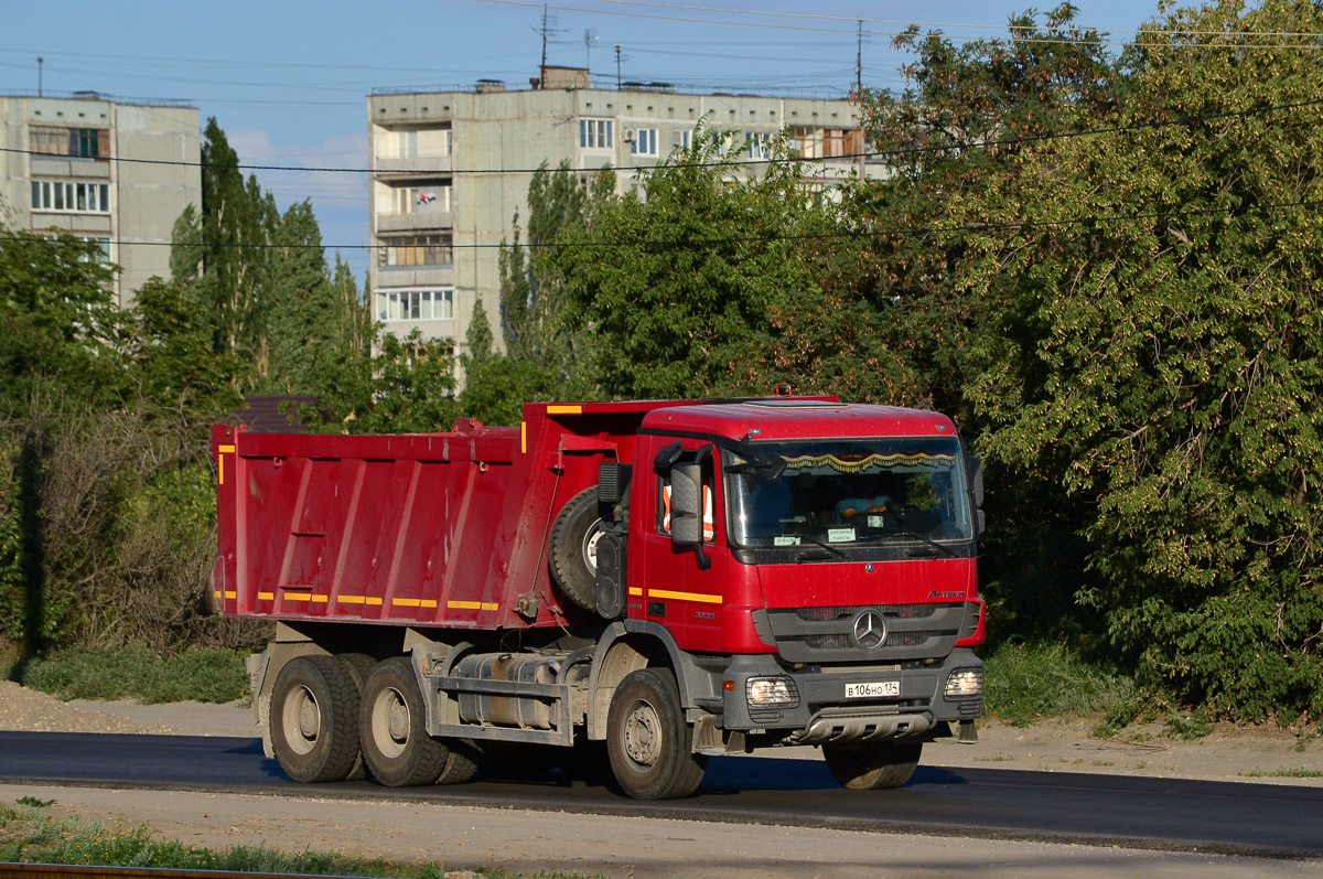 Волгоградская область, № В 106 НО 134 — Mercedes-Benz Actros '09 3336 [Z9M]