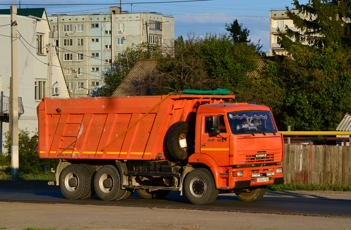 Волгоградская область, № С 004 КТ 163 — КамАЗ-6520 [652000]