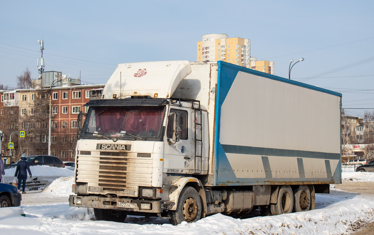 Свердловская область, № В 822 УК 196 — Scania (II) R113M