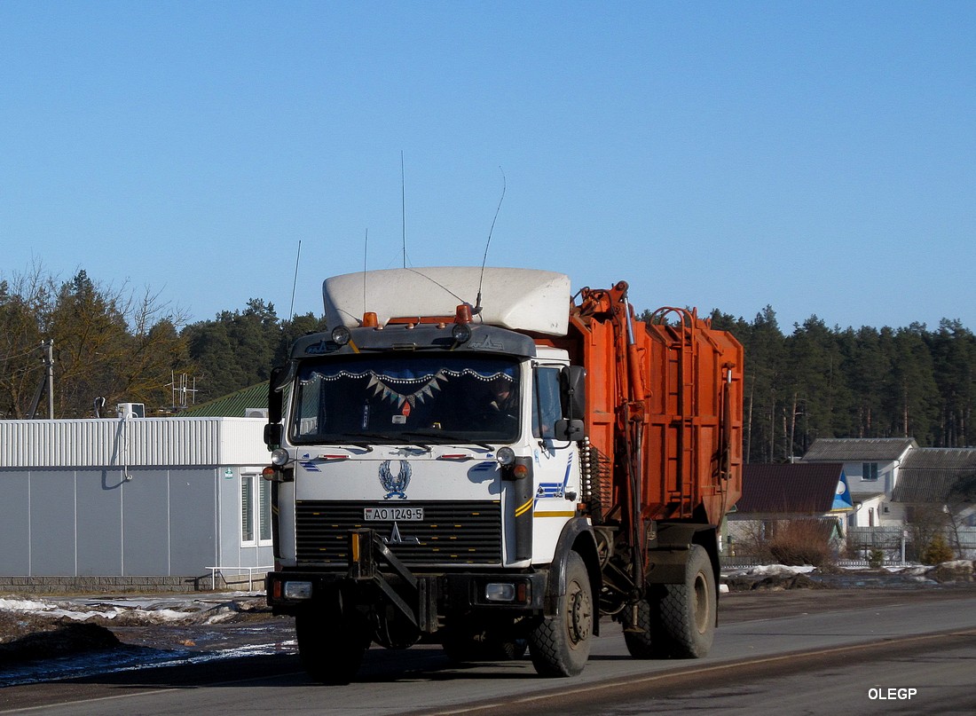 Минская область, № АО 1249-5 — МАЗ-5337 (общая модель)