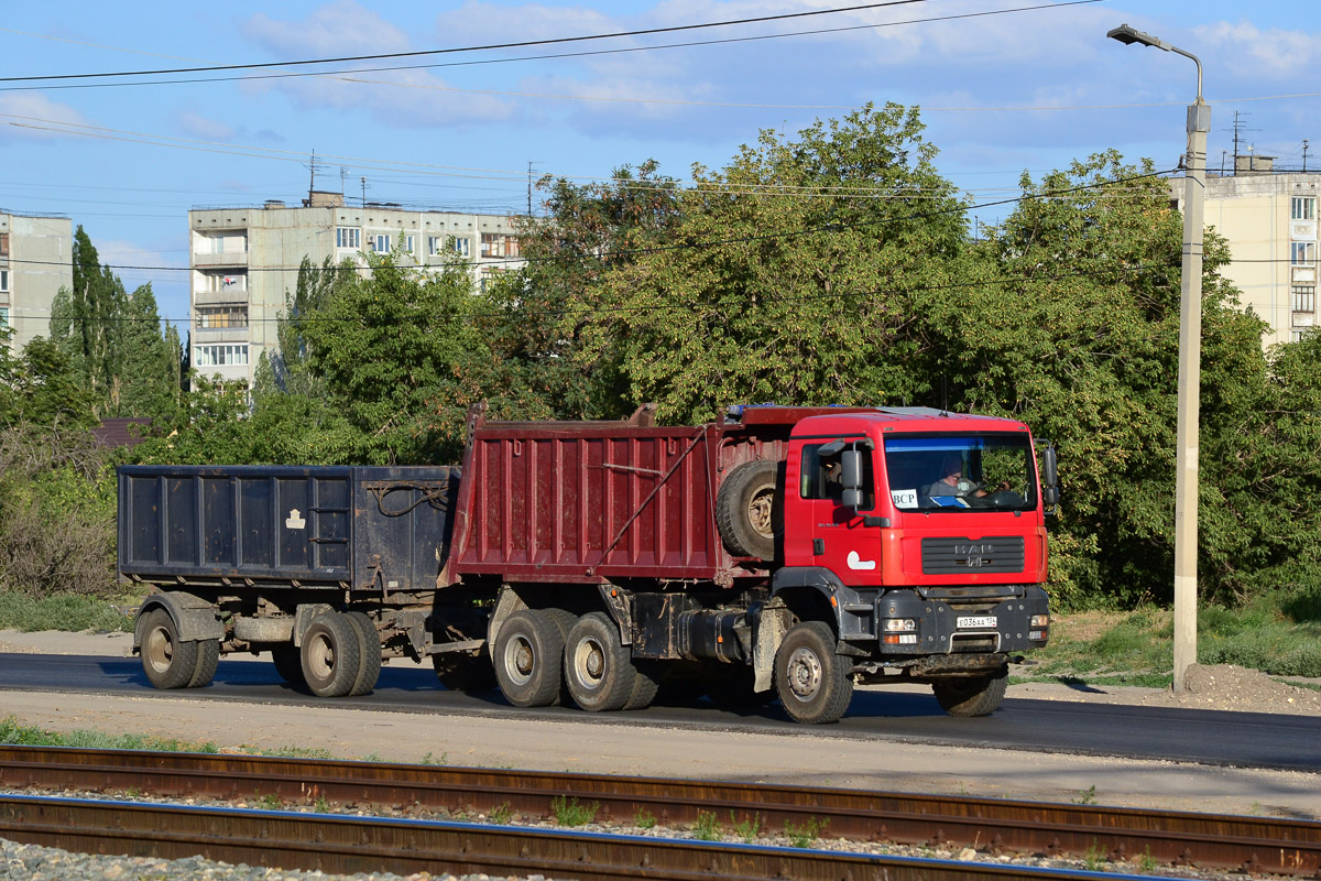 Волгоградская область, № Е 036 АА 134 — MAN TGA 40.480