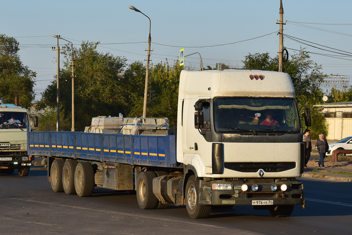 Волгоградская область, № Р 976 УЕ 34 — Renault Premium ('1996)