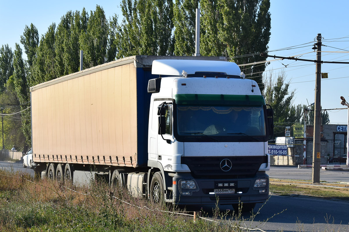 Волгоградская область, № А 668 ММ 134 — Mercedes-Benz Actros ('2003) 1841