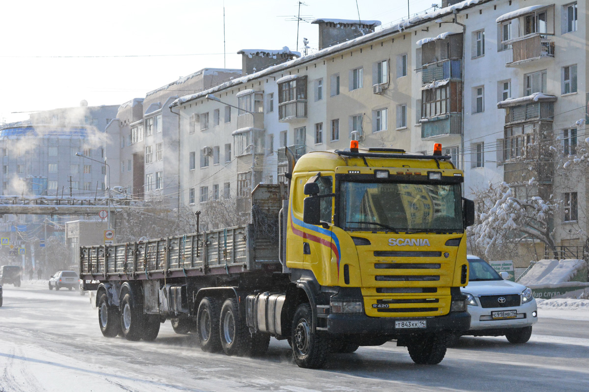 Саха (Якутия), № Т 843 КК 14 — Scania ('2004) R420