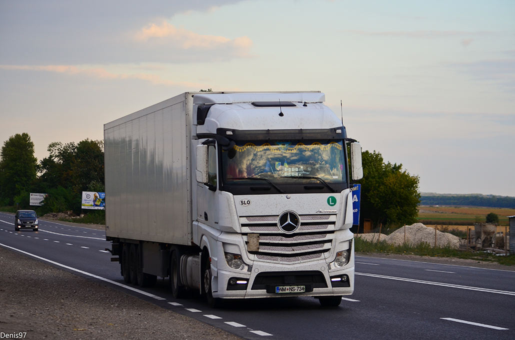 Словения, № NM NS-734 — Mercedes-Benz Actros ('2011) 1843