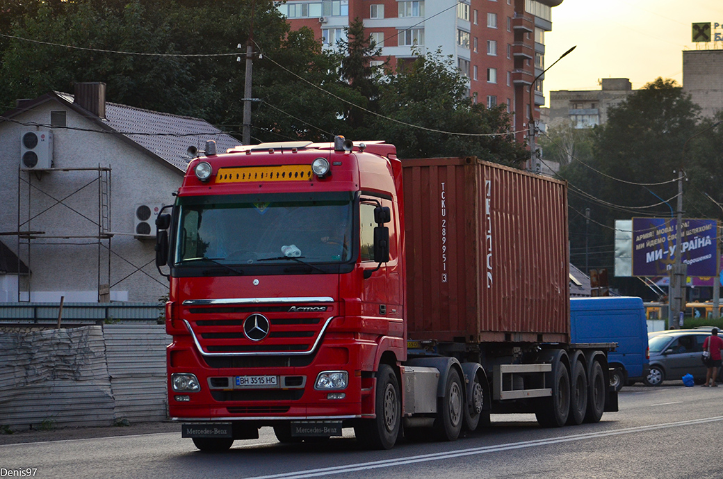 Одесская область, № ВН 3515 НС — Mercedes-Benz Actros ('2003)