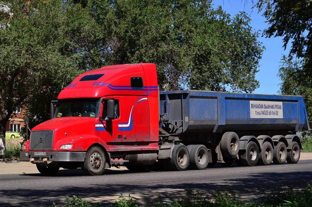 Волгоградская область, № У 751 ХС 34 — Volvo VNL660