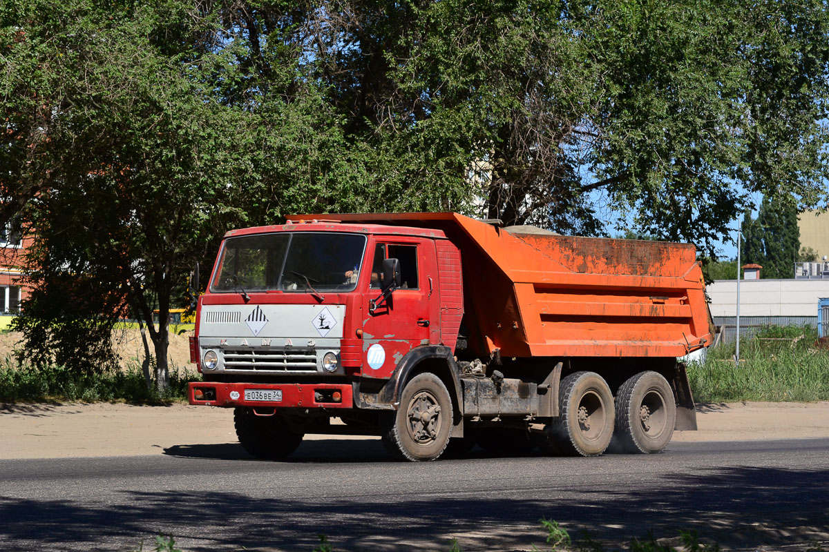 Волгоградская область, № Е 036 ВЕ 34 — КамАЗ-5410