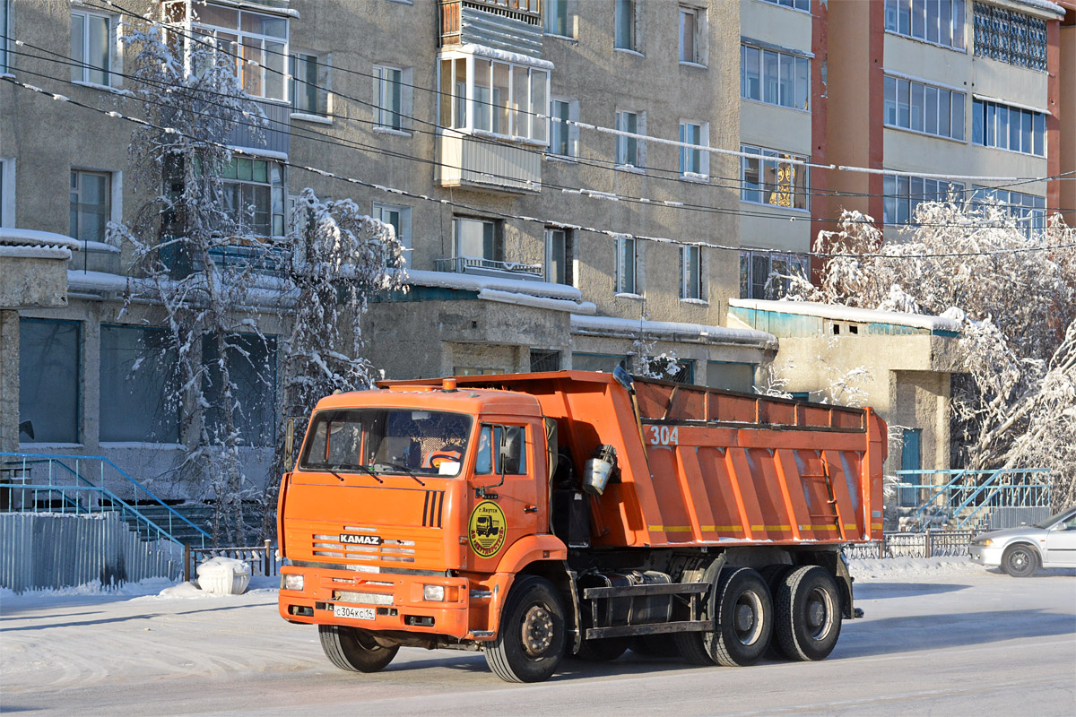 Саха (Якутия), № С 304 КС 14 — КамАЗ-6520 [652000]