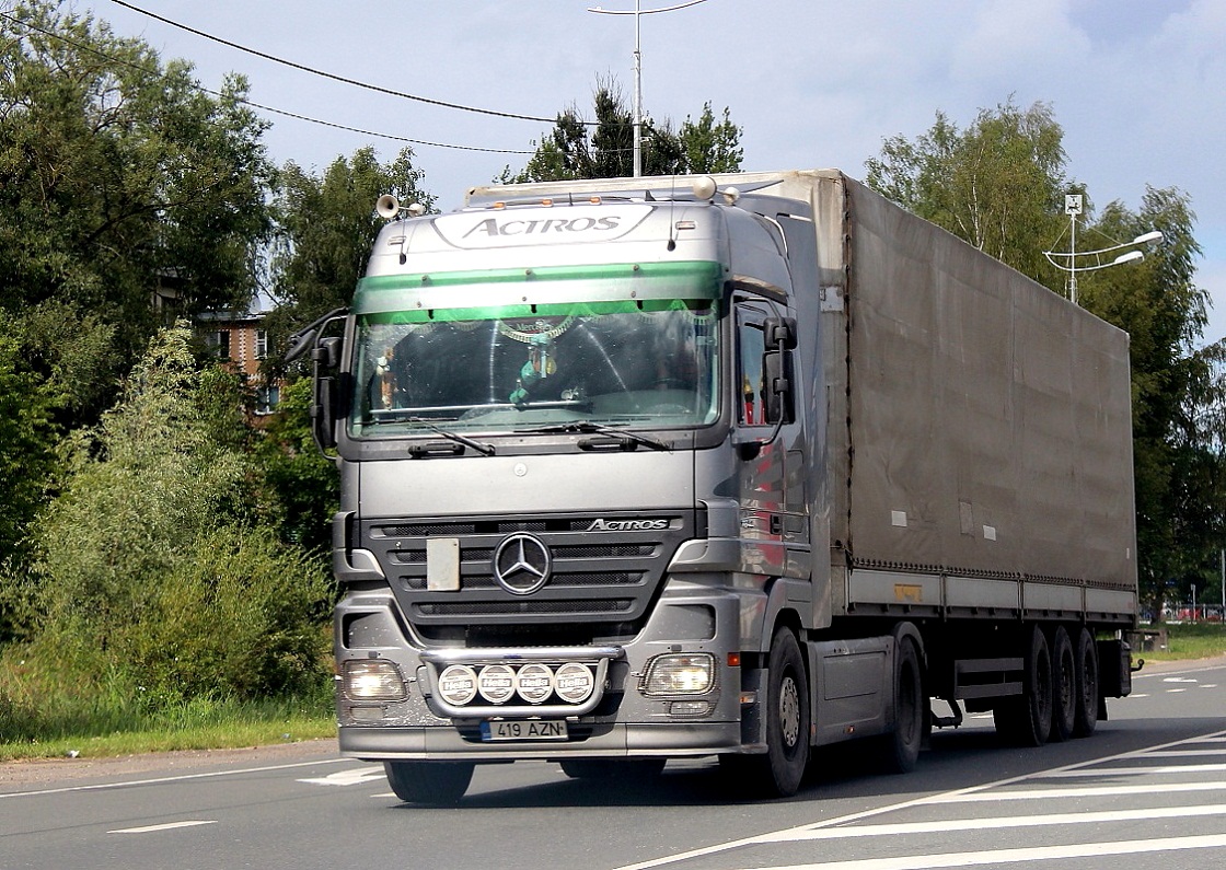 Эстония, № 419 AZN — Mercedes-Benz Actros ('2003) 1844